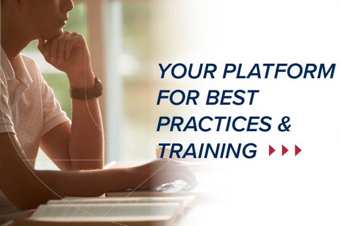 Your Platform for Best Practices & Training